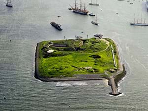 Teambildungsreise zur Fort Island IJmuiden in den Niederlanden (30 km von Amsterdam entfernt)